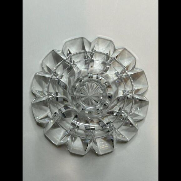 Vintage Mikasa Slovenia Perfume Bottle 5” Cut Glass Crystal Bottle With Stopper - Picture 4 of 9